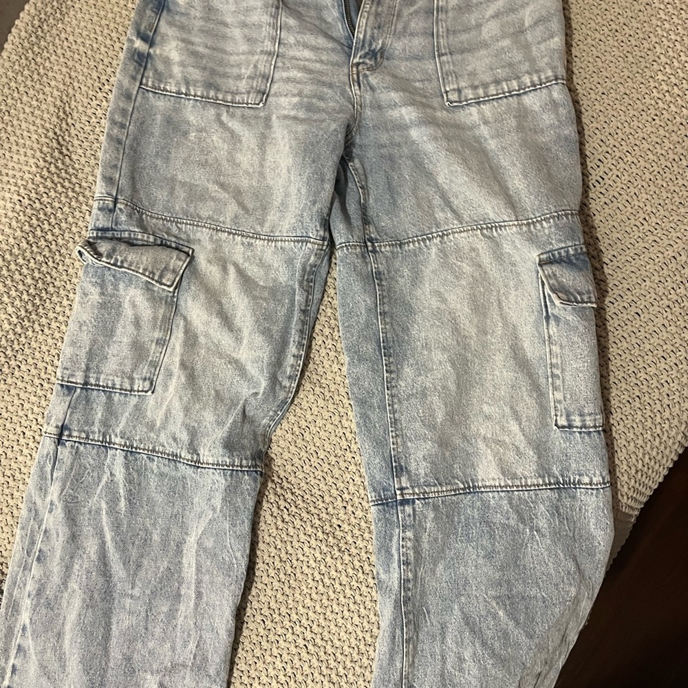 SO Women's Light Blue Boyfriend Jeans